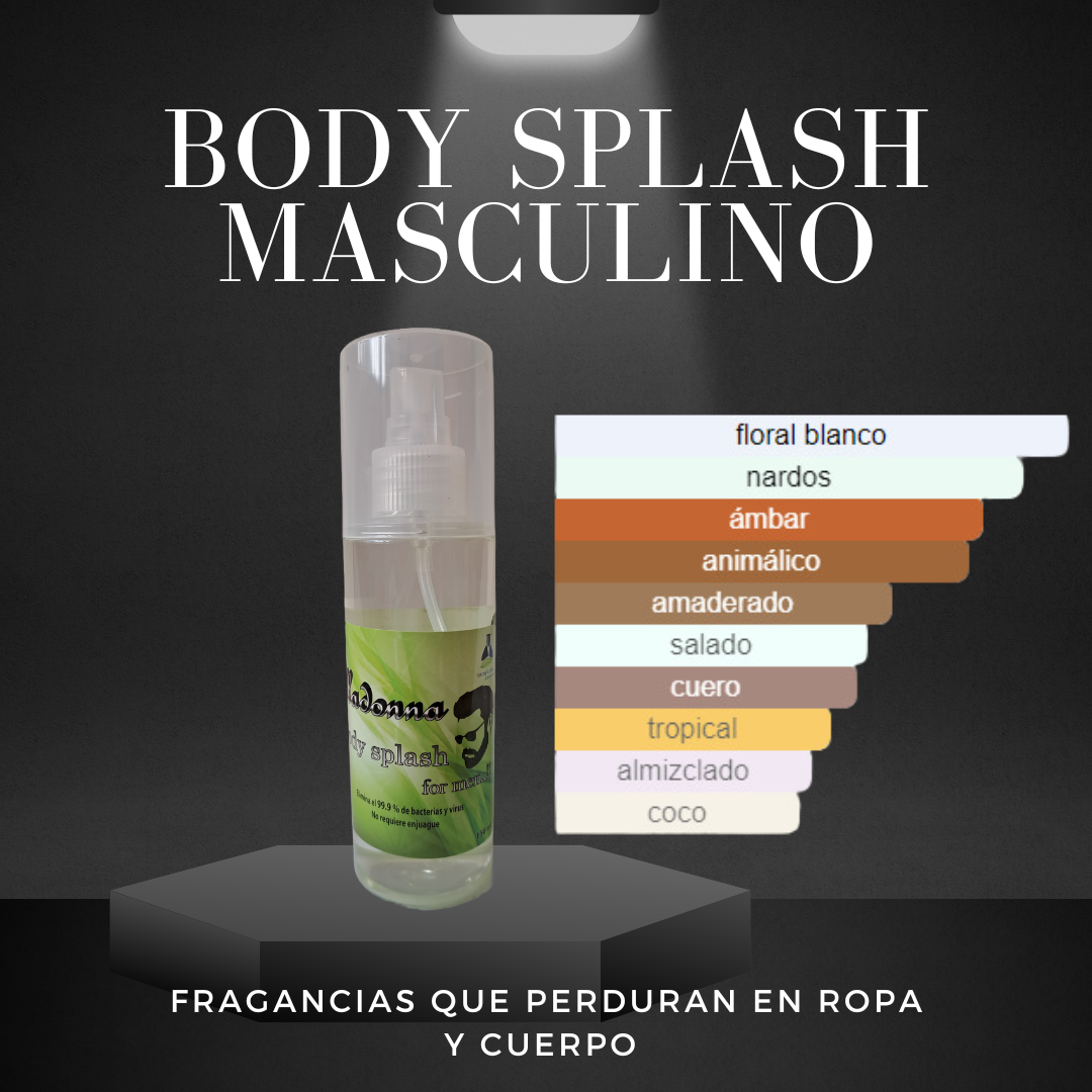 Body Splash fragancias Masculinas
