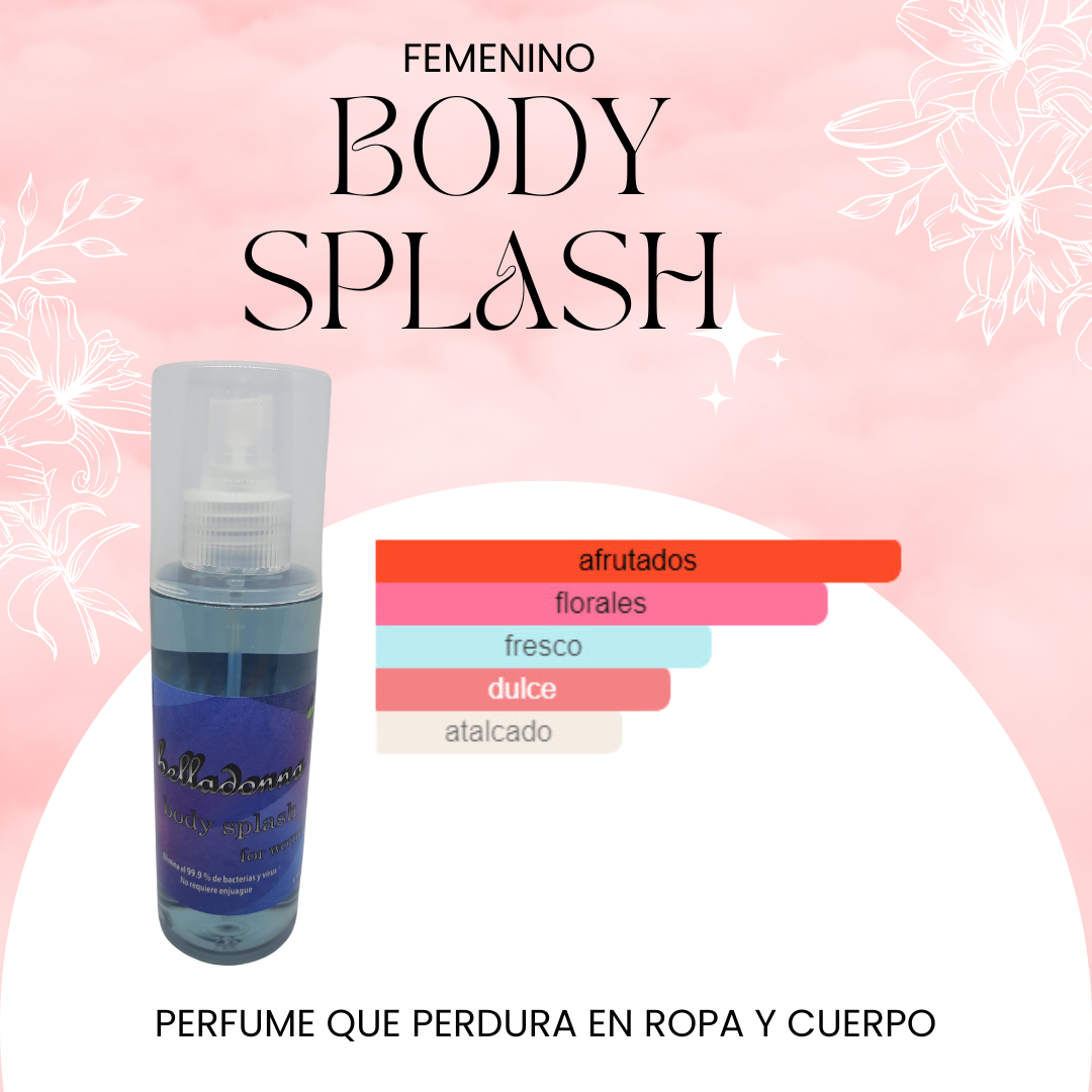 Body Splash fragancias Femeninas