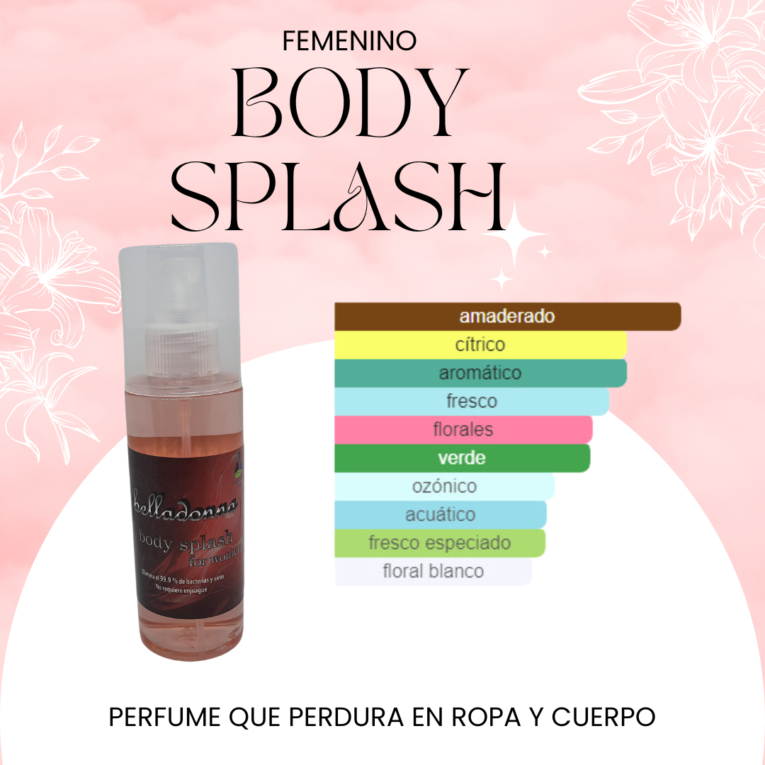 Body Splash fragancias Femeninas